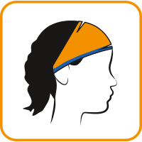 Anwendungsmöglichkeit Buff Kids Hairband