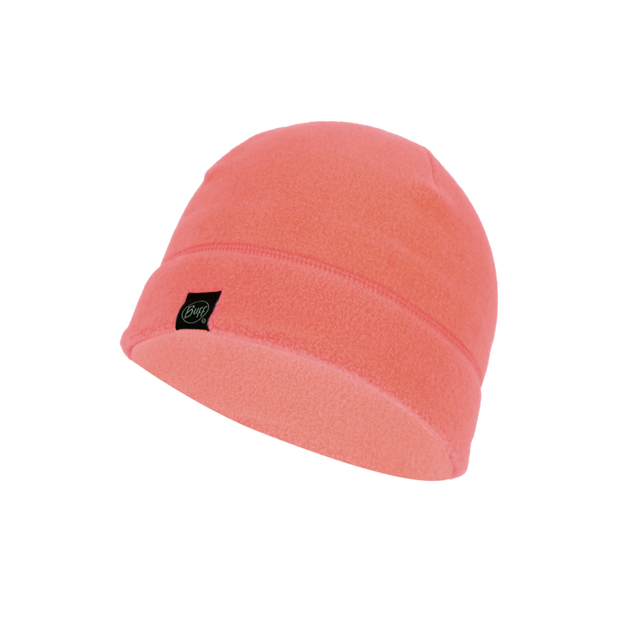 Buff Polar Hat Solid Coral Pink