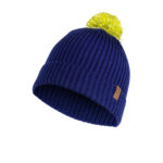 PAC Kids Oloma Reflective Pom Beanie Navy