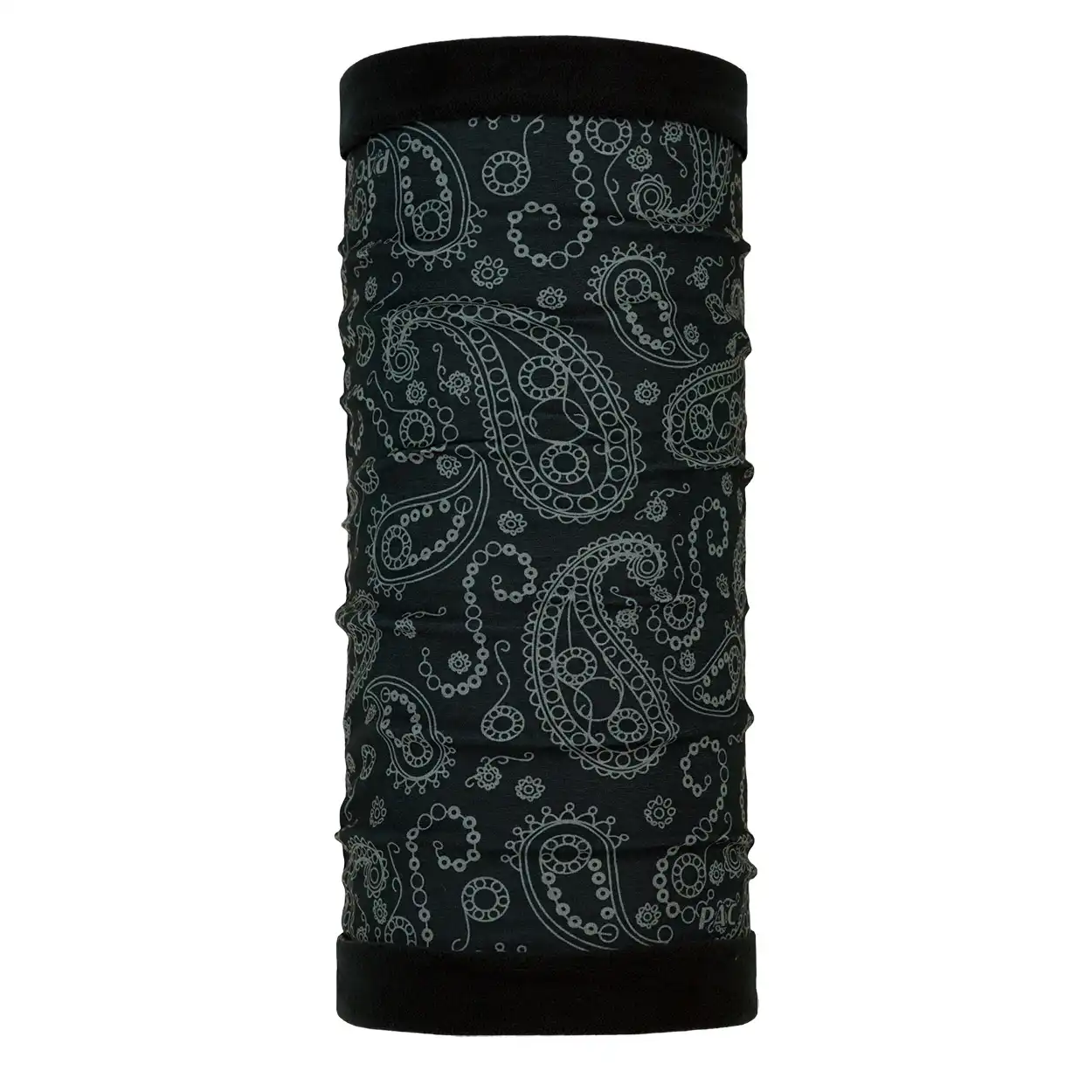 PAC Twisted Fleece Paisley Black