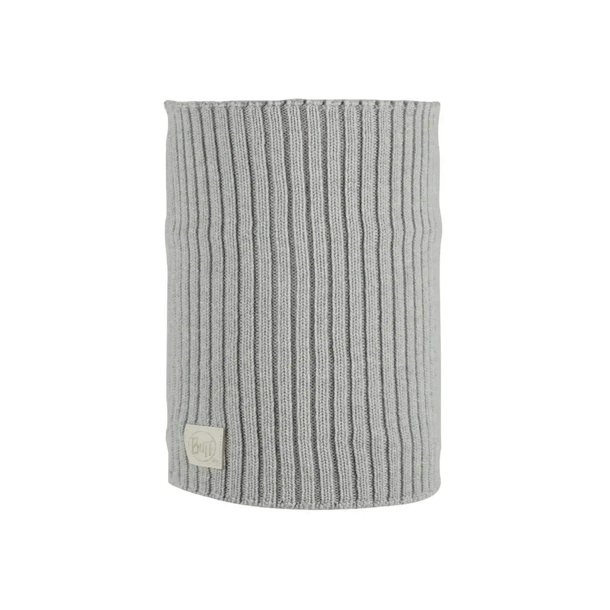 Buff Knitted Neckwarmer Norval Light Grey
