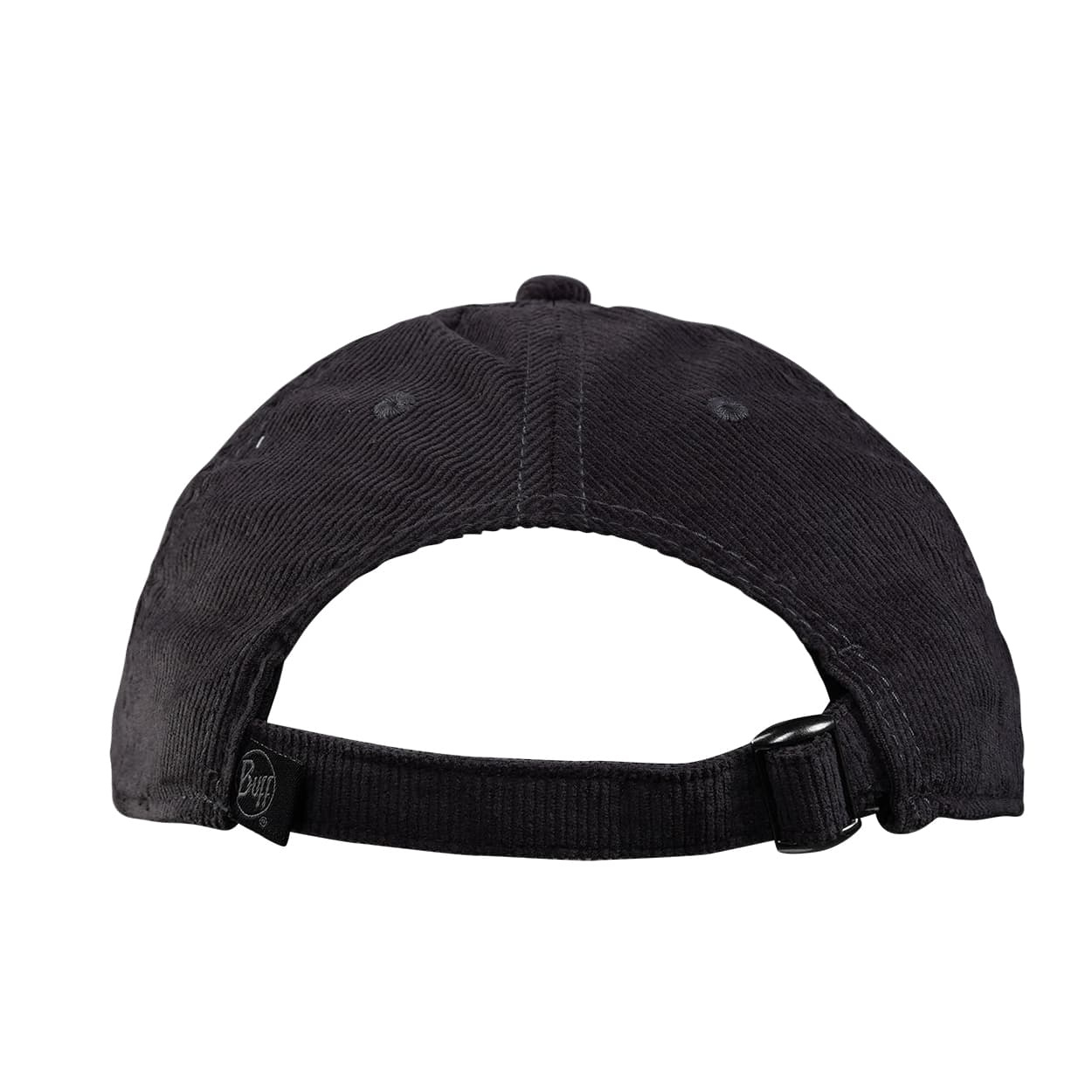 Buff Baseball Cap Patterned Solid Grey