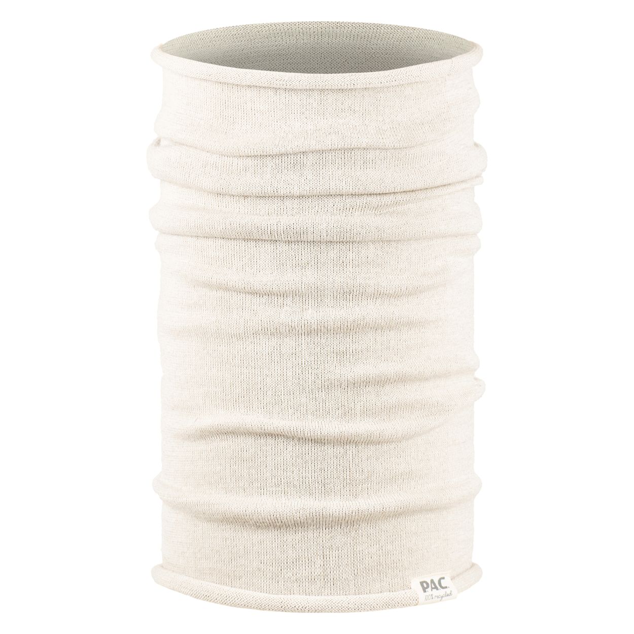 PAC Nature Merin 100% Recycled Merino Neckwarmer – Off white