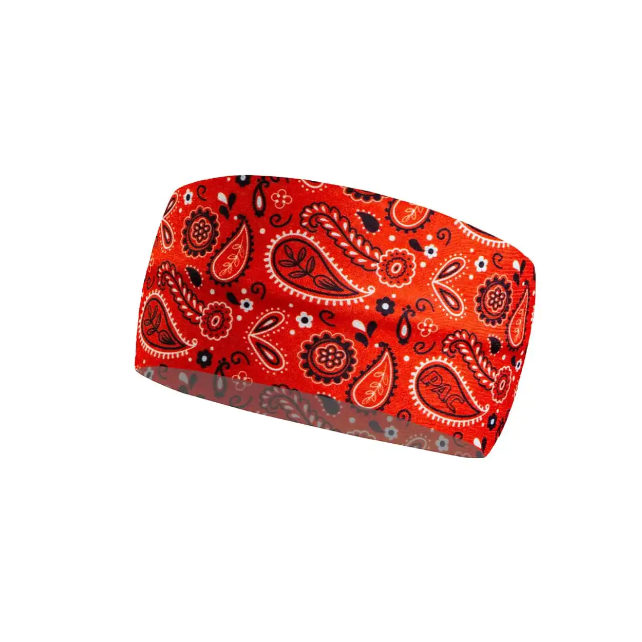 P.A.C. Ocean Upcycling Headband L/XL Red Paisley
