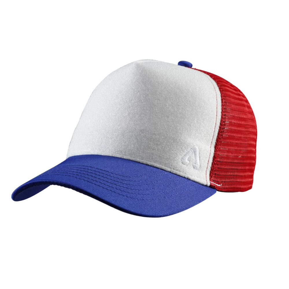 PAC DIY Trucker Cap Blank blue/red