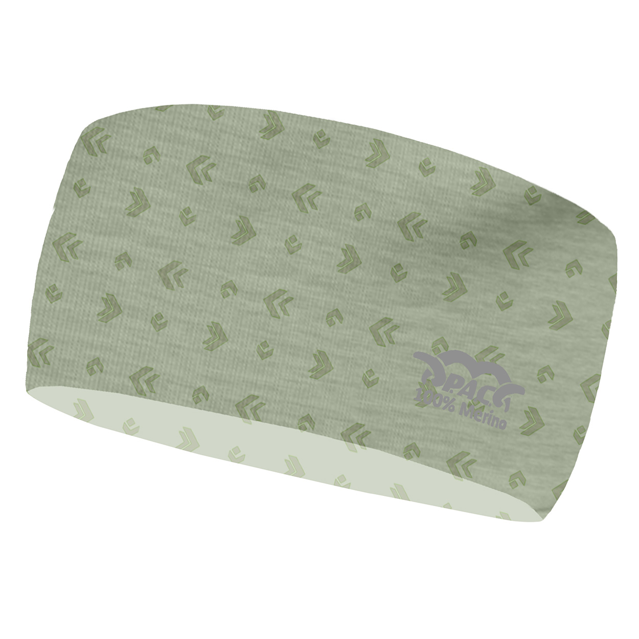 PAC Merino Headband Arrow Eukalyptus