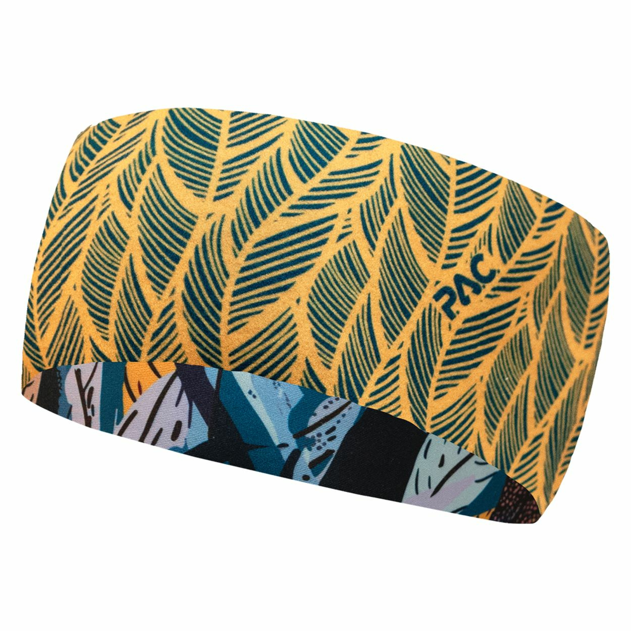 PAC Seamless Warm Headband Feather Forest