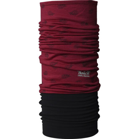 PAC Merino Fleece Paisley Plum