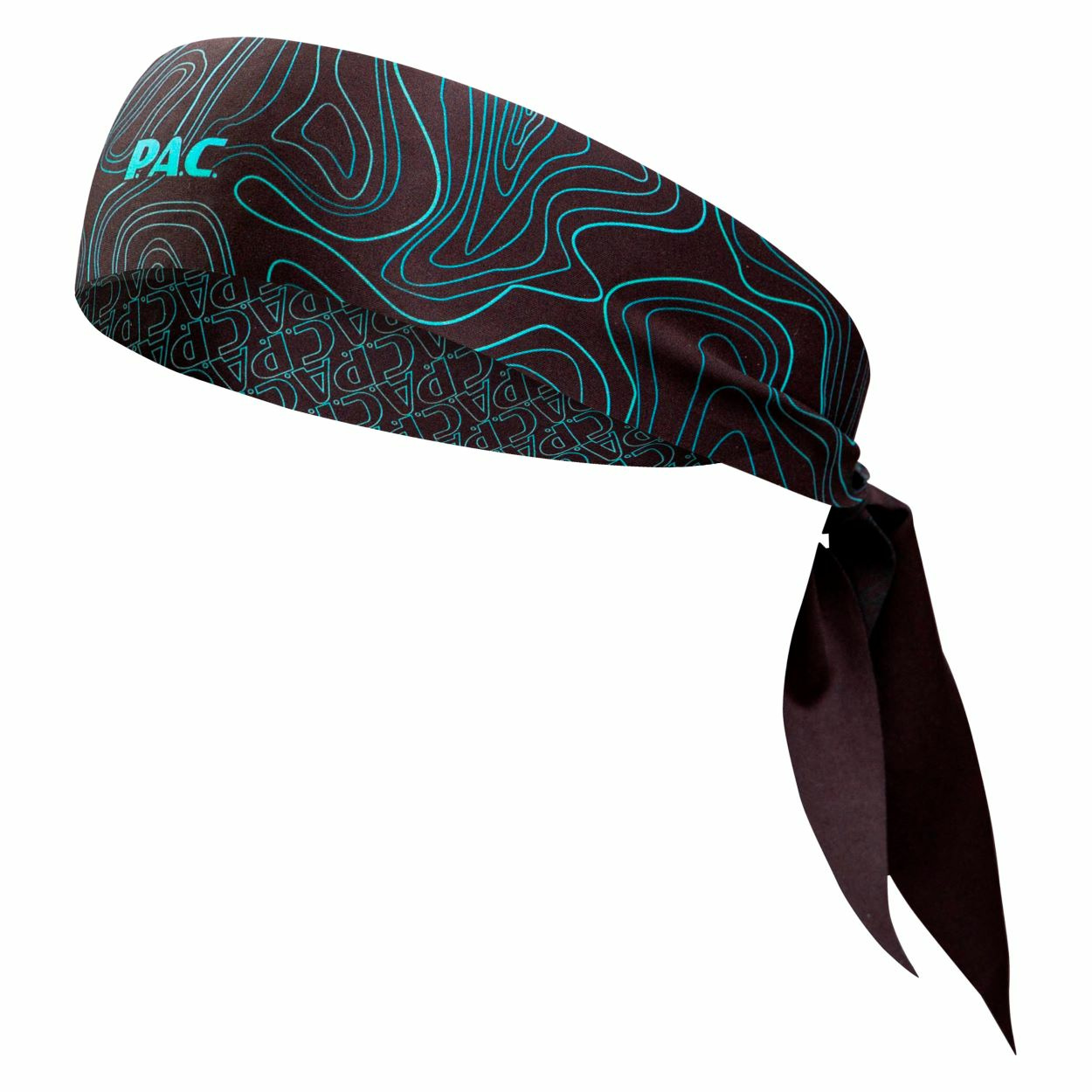 PAC Recycled Tie Headband Power Geolinez