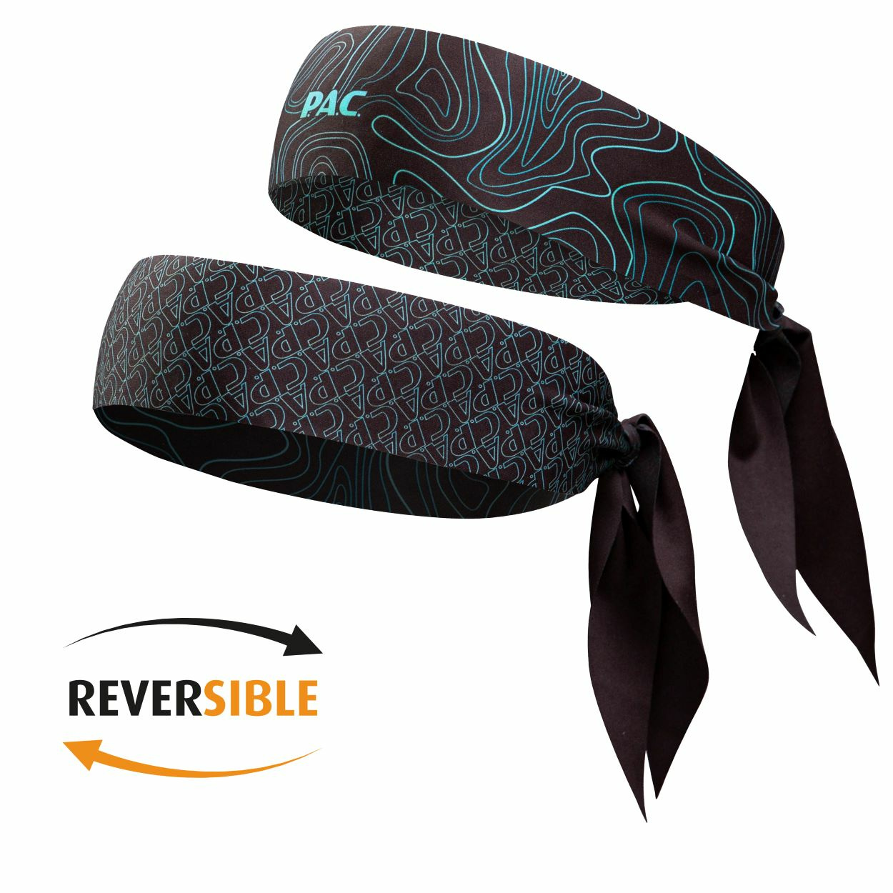 PAC Recycled Tie Headband Power Geolinez