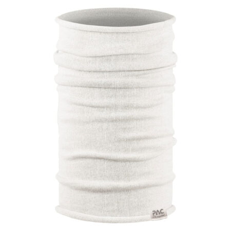 P.A.C. Nature Merin 100% Recycled Merino Neckwarmer - White
