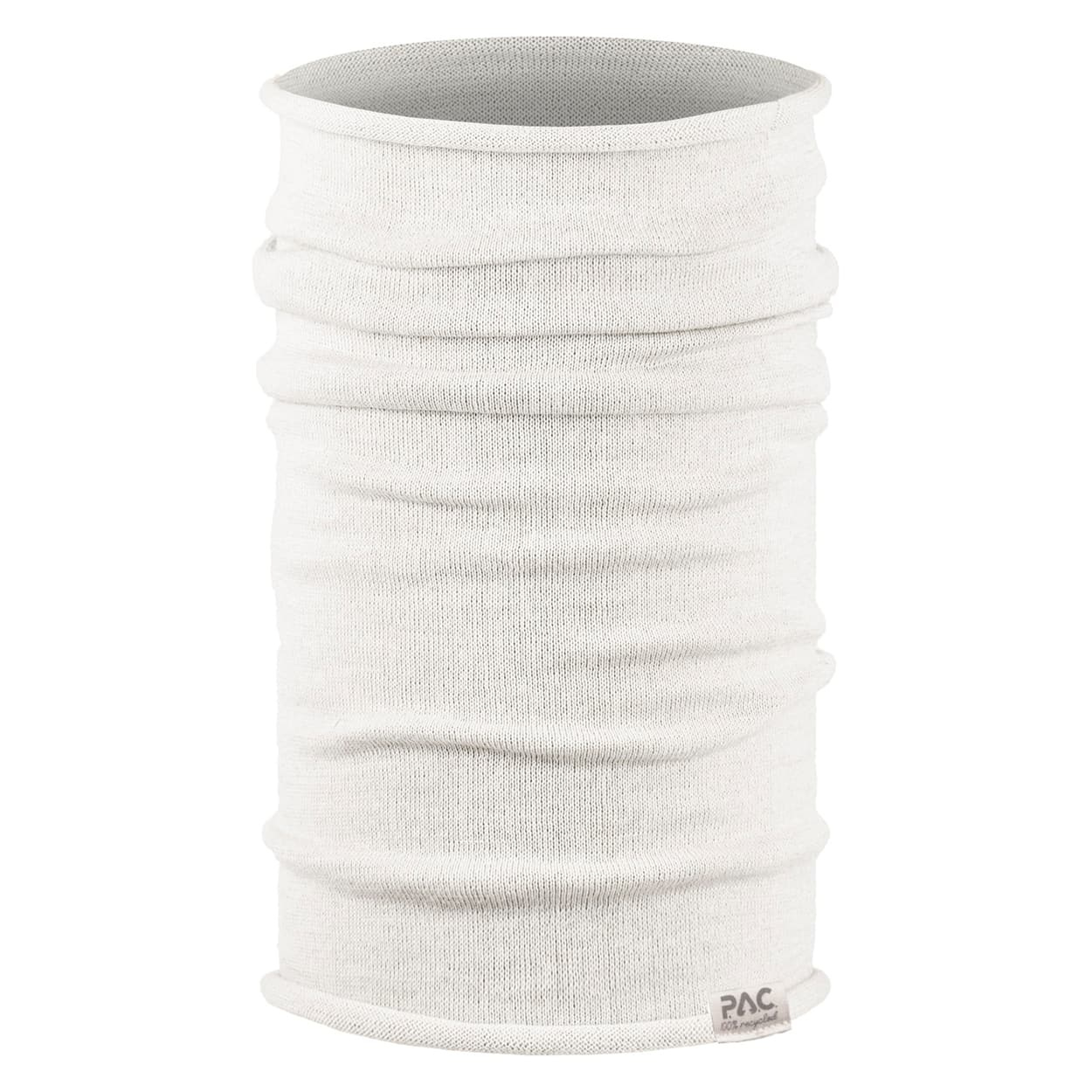 P.A.C. Nature Merin 100% Recycled Merino Neckwarmer - White