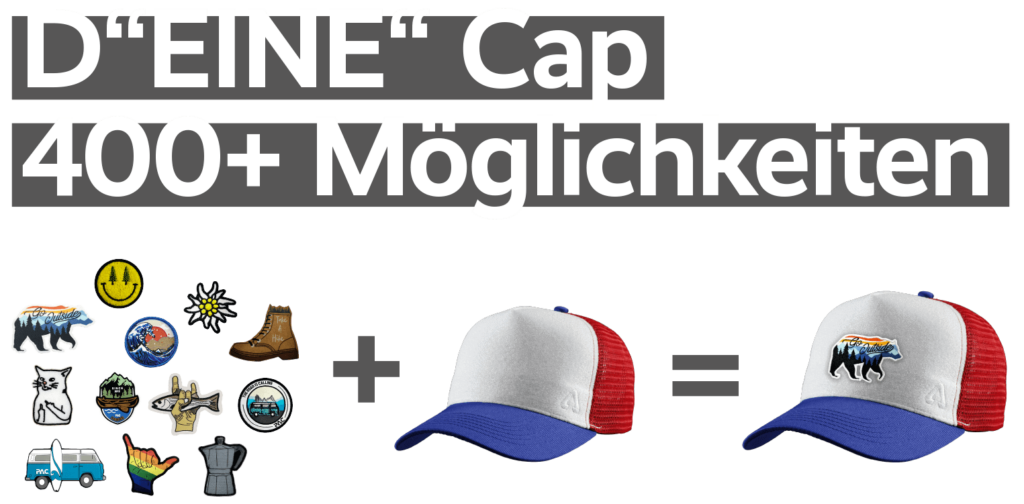 P.A.C. DIY - Deine Cap 400+ Möglichkeiten