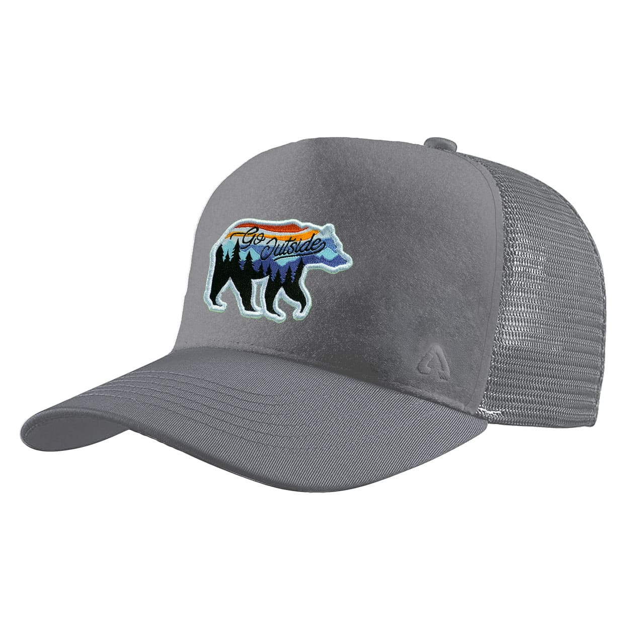 P.A.C. DIY Trucker Cap ReadyToWear Grey Bear