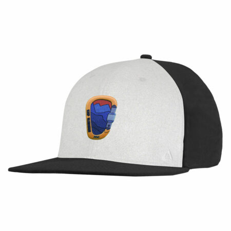 P.A.C. DIY Snapback Cap ReadyToWear Black/White Climbing Carabiner