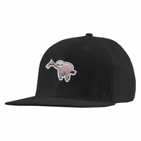P.A.C. DIY Snapback Cap ReadyToWear Black Sloth