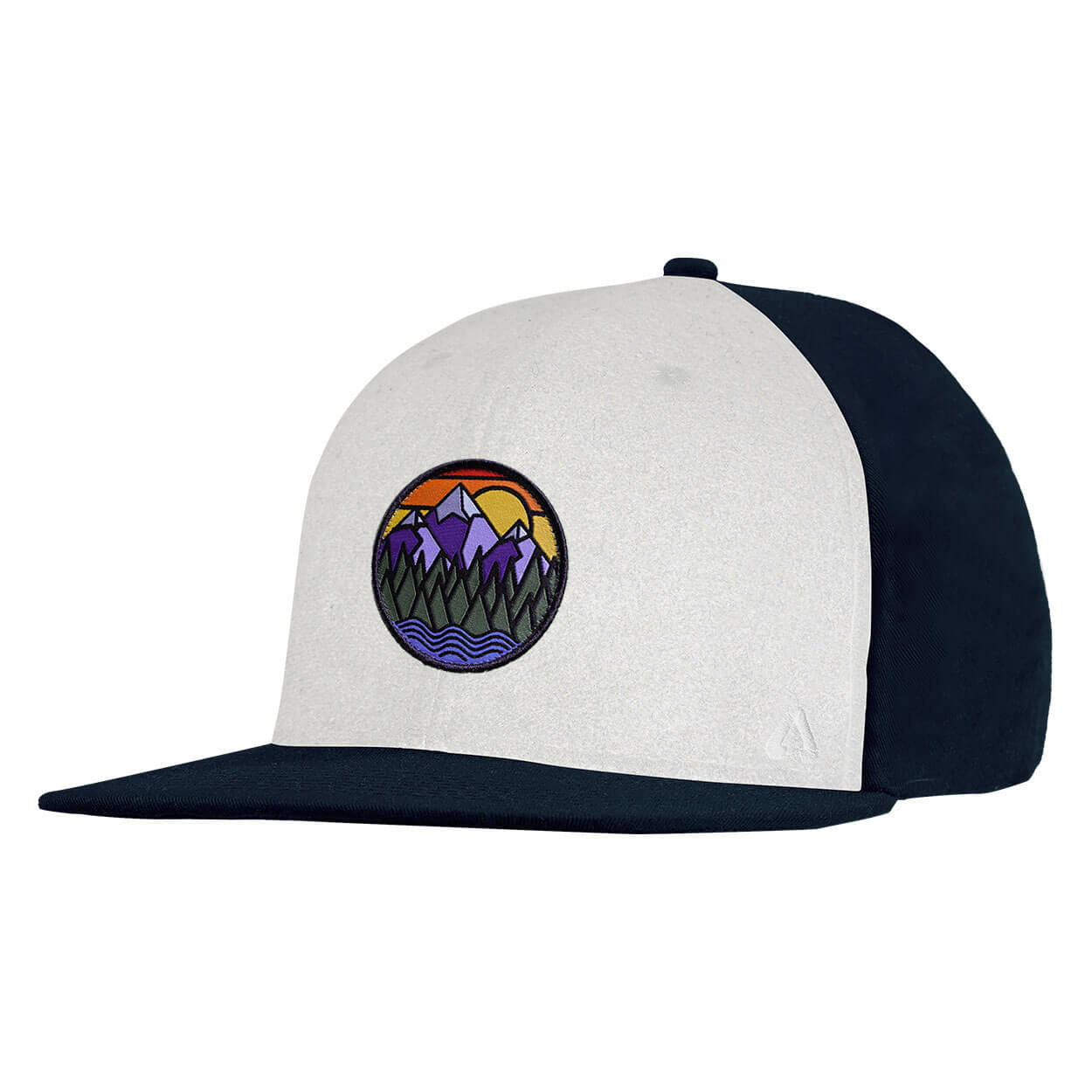 P.A.C. DIY Snapback Cap ReadyToWear Navy/White Landscape