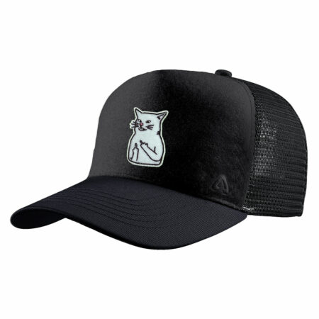 P.A.C. Kids DIY Trucker Cap ReadyToWear Black Cat