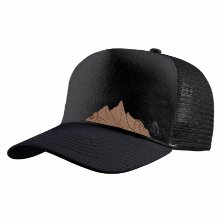 P.A.C. Kids DIY Trucker Cap ReadyToWear Black Cork Mountain