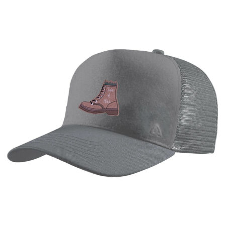 P.A.C. DIY Trucker Cap ReadyToWear Grey Hiking Boot