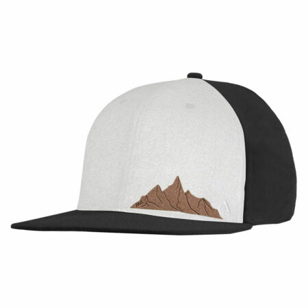 P.A.C. DIY Snapback Cap ReadyToWear Black/White Cork Mountain