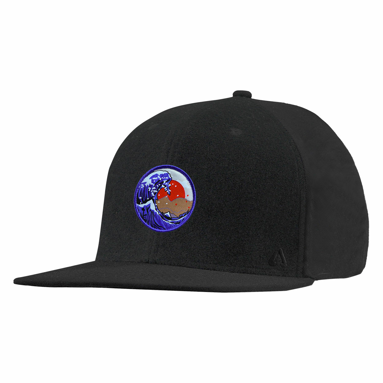 P.A.C. DIY Snapback Cap ReadyToWear Black Wave