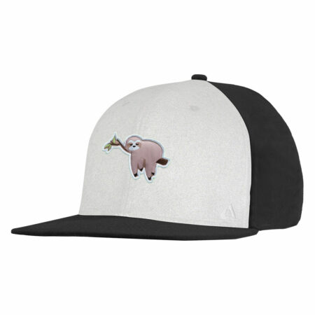 P.A.C. DIY Snapback Cap ReadyToWear Black/White Sloth