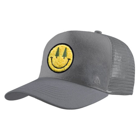 P.A.C. DIY Trucker Cap ReadyToWear Grey Furry Smile