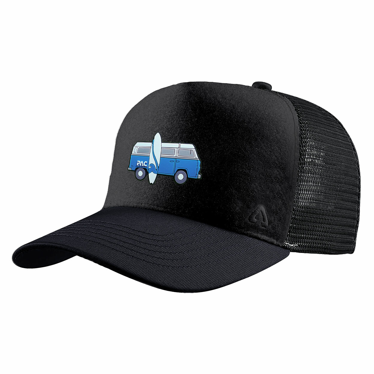 P.A.C. Kids DIY Trucker Cap ReadyToWear Black Caravan Surf