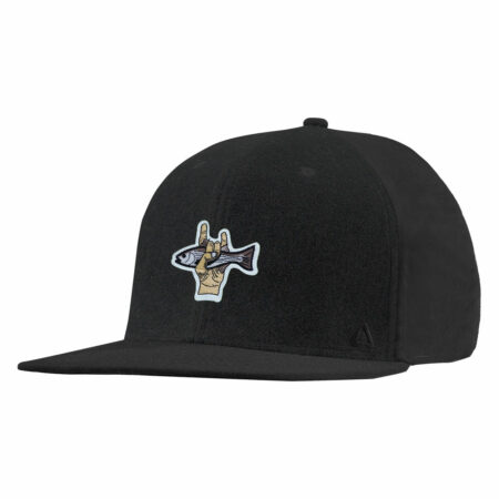 P.A.C. DIY Snapback Cap ReadyToWear Black Fish Hand