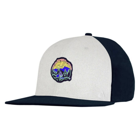 P.A.C. DIY Snapback Cap ReadyToWear Navy/White Log Cabin