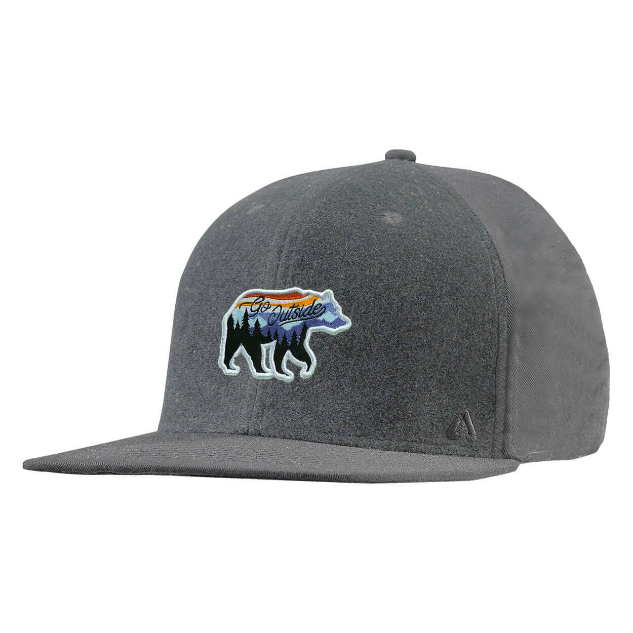 P.A.C. DIY Snapback Cap ReadyToWear Grey Bear