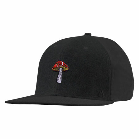 P.A.C. DIY Snapback Cap ReadyToWear Black Mushroom