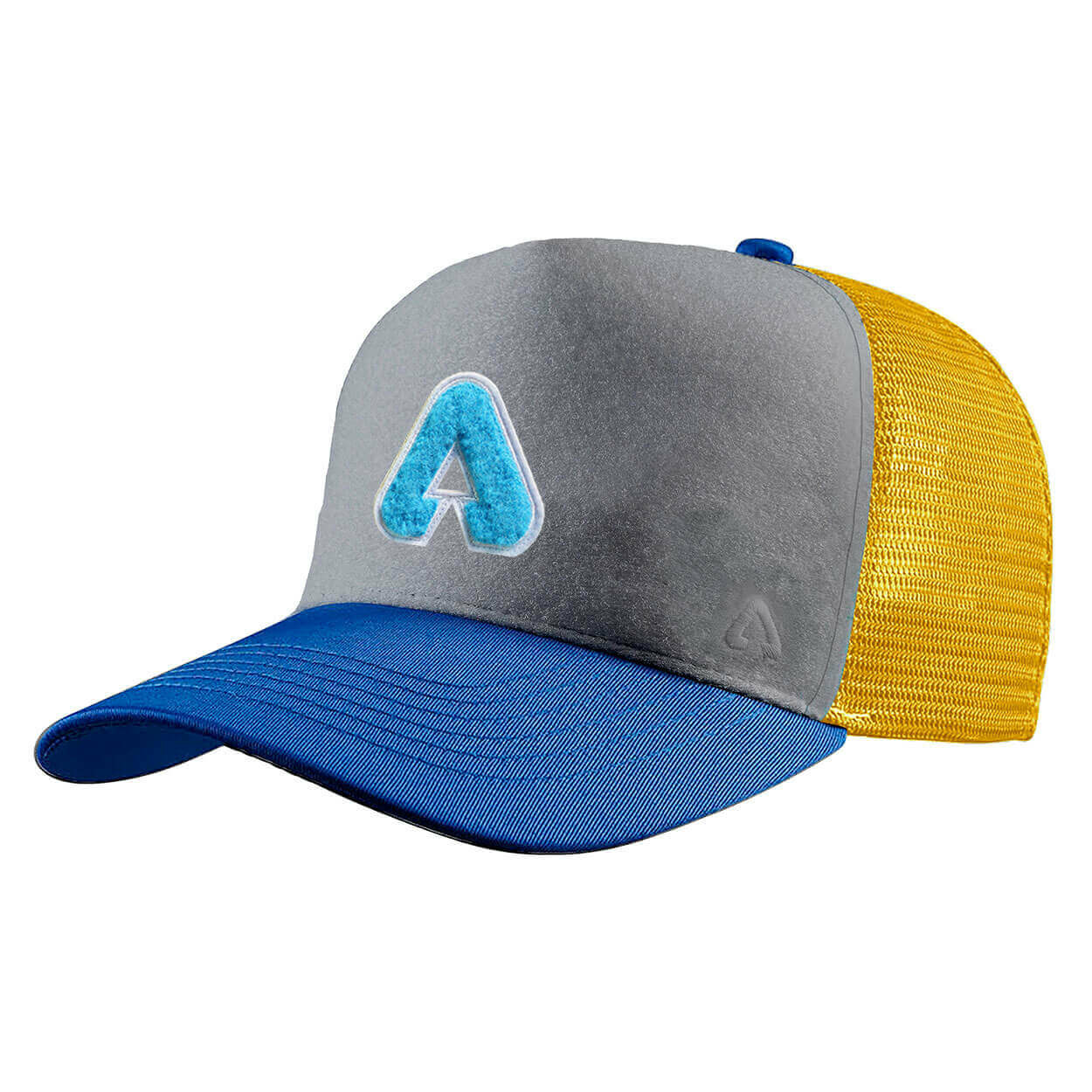 P.A.C. DIY Trucker Cap ReadyToWear Blue/Yellow Acon