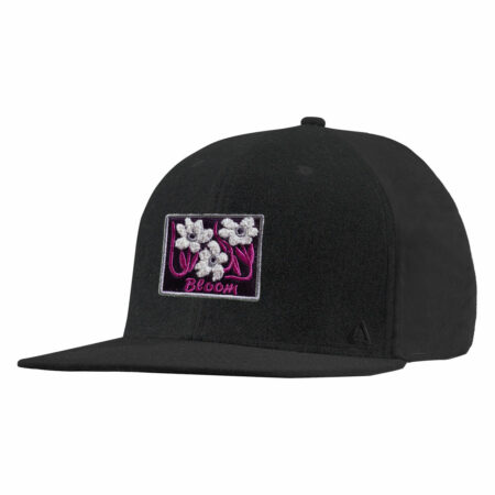 P.A.C. DIY Snapback Cap ReadyToWear Black Berry Flora