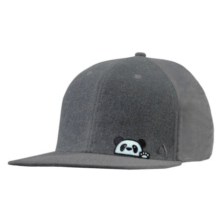 P.A.C. DIY Snapback Cap ReadyToWear Grey Panda