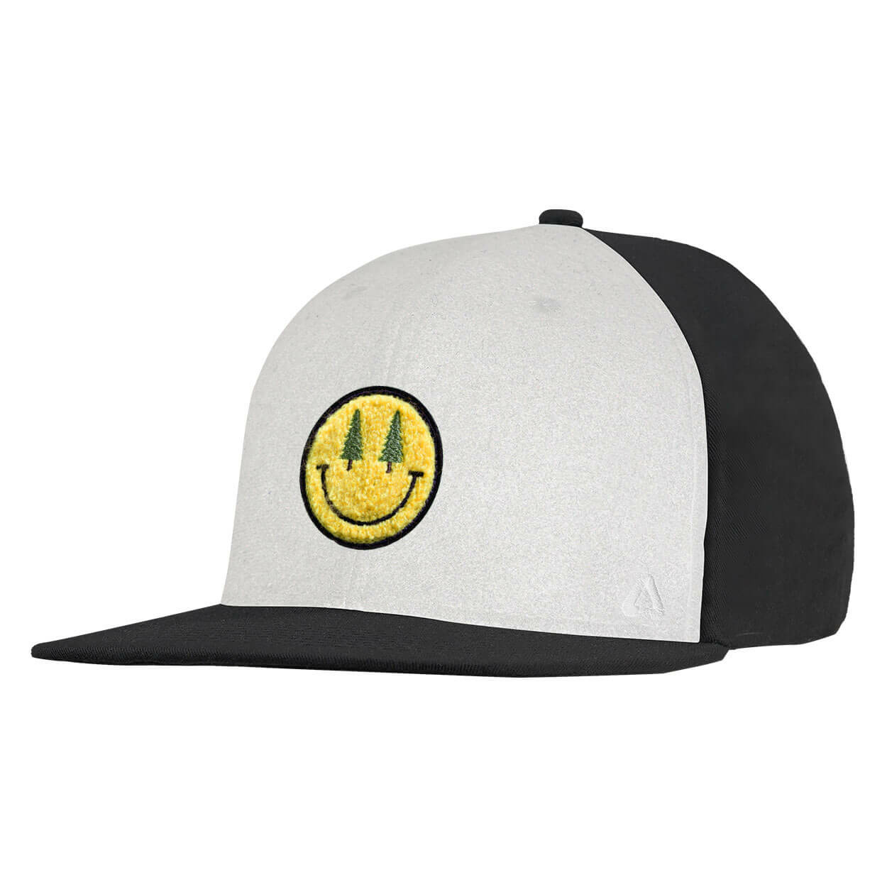 P.A.C. DIY Snapback Cap ReadyToWear Black/White Furry Smile