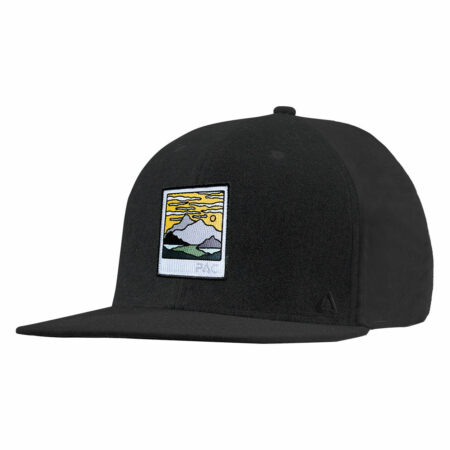 P.A.C. DIY Snapback Cap ReadyToWear Black Polaroid