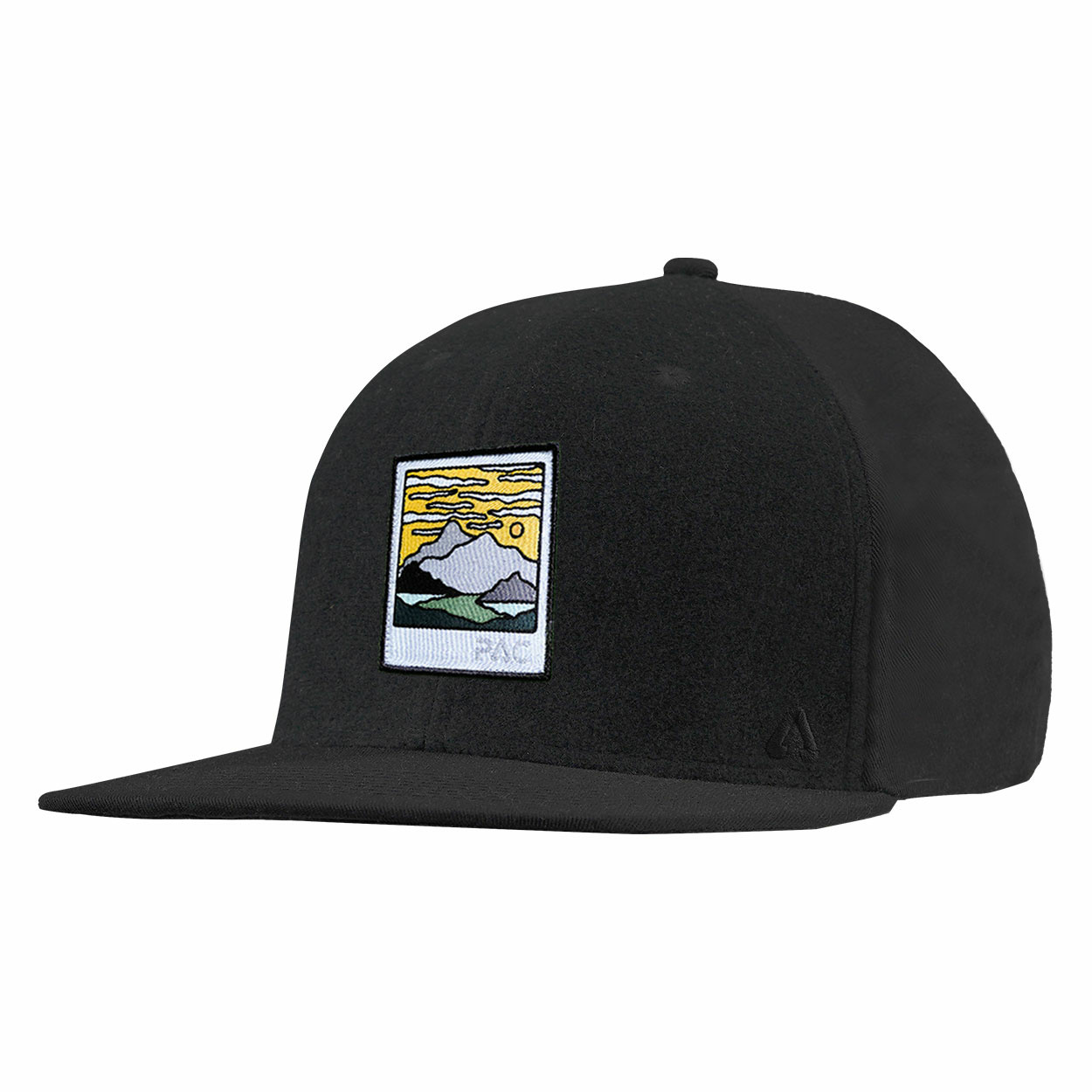 P.A.C. DIY Snapback Cap ReadyToWear Black Polaroid