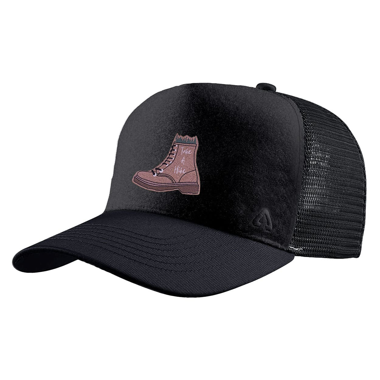 P.A.C. DIY Trucker Cap ReadyToWear Black Hiking Boot