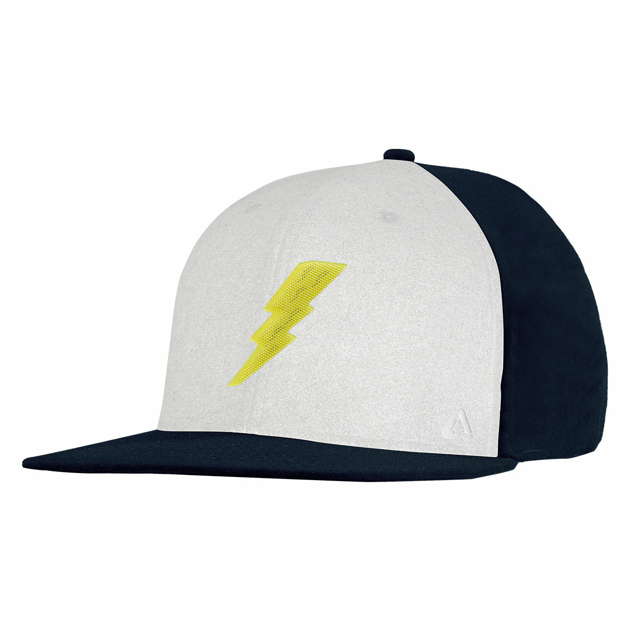 P.A.C. DIY Snapback Cap ReadyToWear Navy/White Lightning Bolt