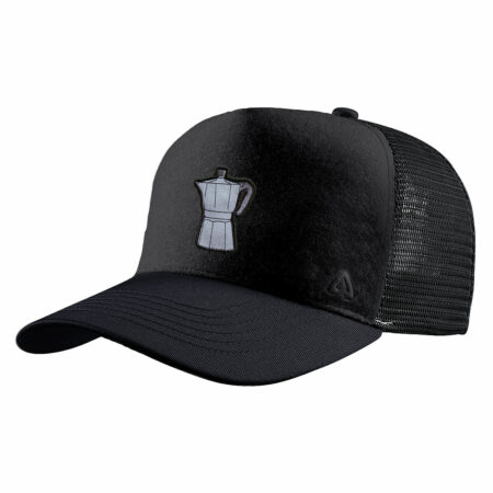 P.A.C. Kids DIY Trucker Cap ReadyToWear Black Mocha Pot
