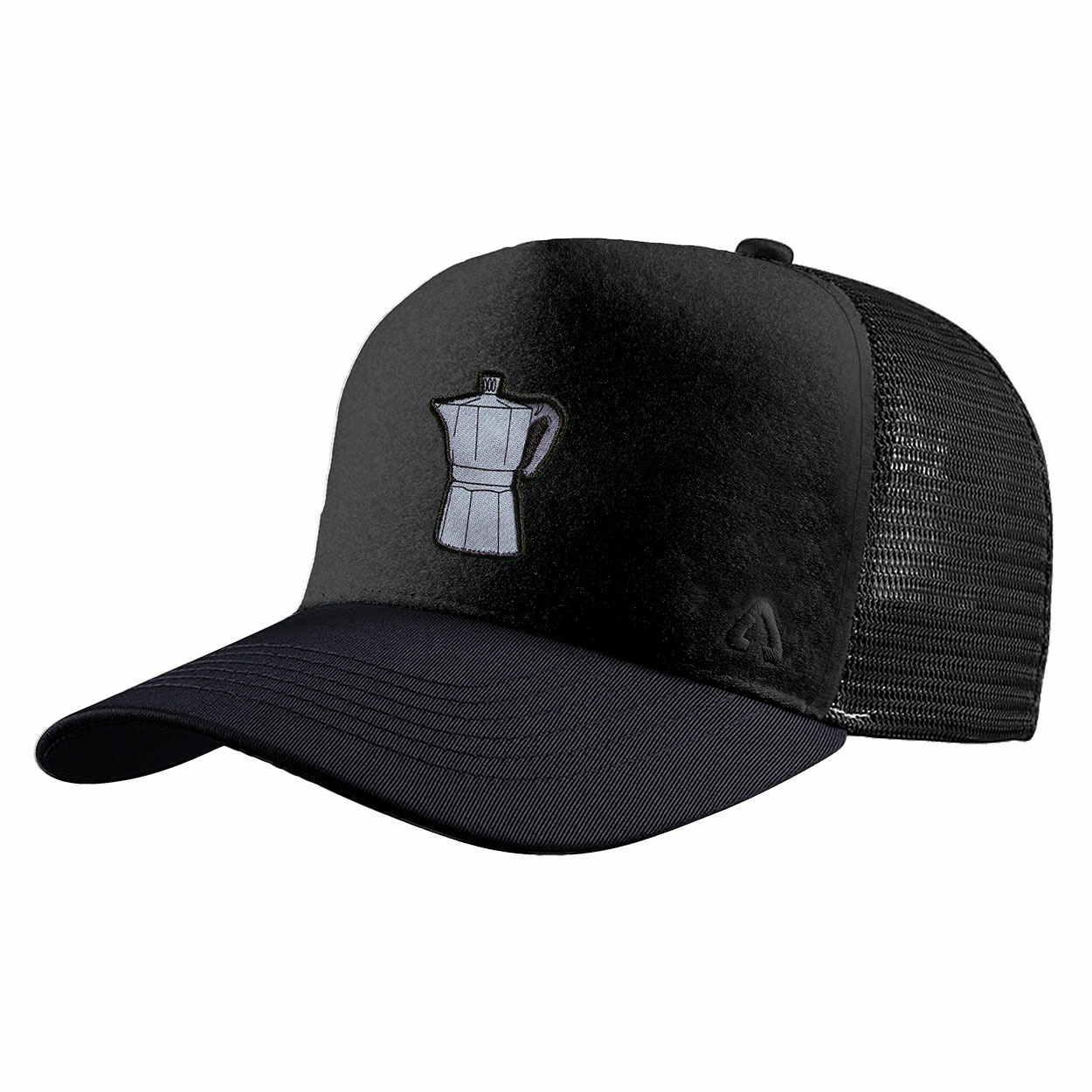 P.A.C. Kids DIY Trucker Cap ReadyToWear Black Mocha Pot