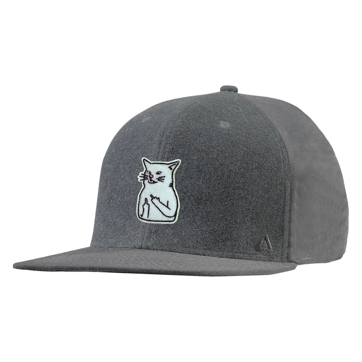 P.A.C. DIY Snapback Cap ReadyToWear Grey Cat