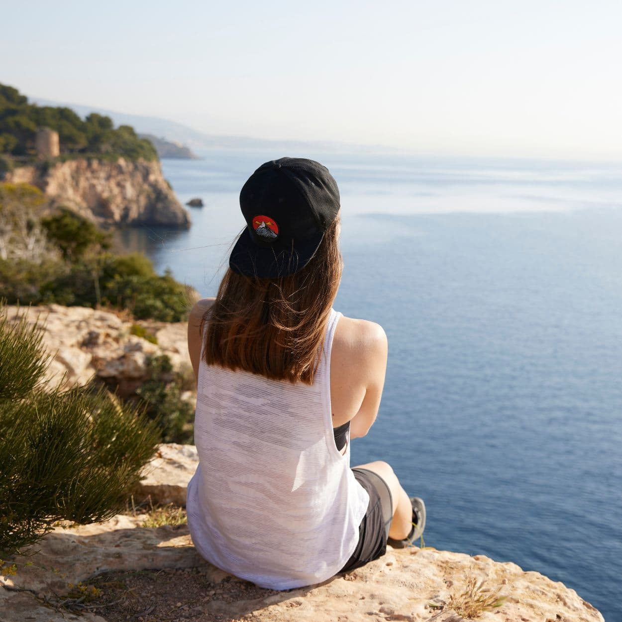 P.A.C. DIY Snapback Cap ReadyToWear Grey Fish Hand – Bild 3