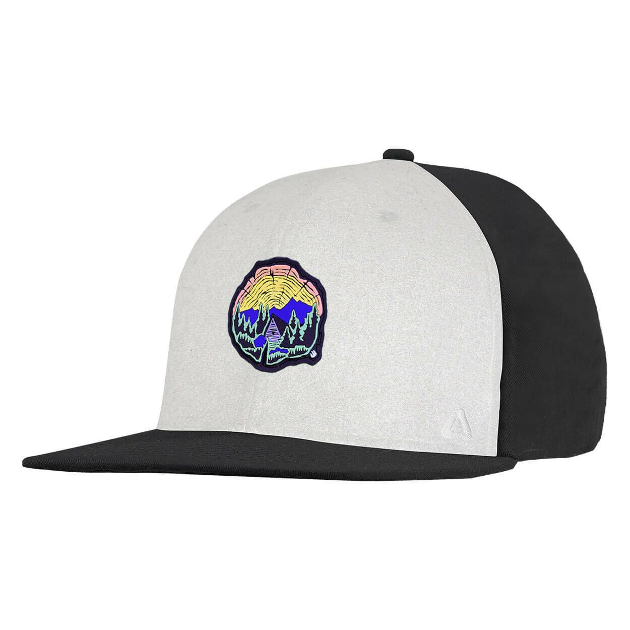 P.A.C. DIY Snapback Cap ReadyToWear Black/White Log Cabin