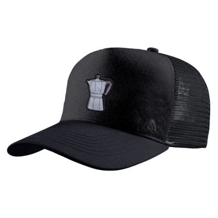 P.A.C. DIY Trucker Cap ReadyToWear Black Mocha Pot