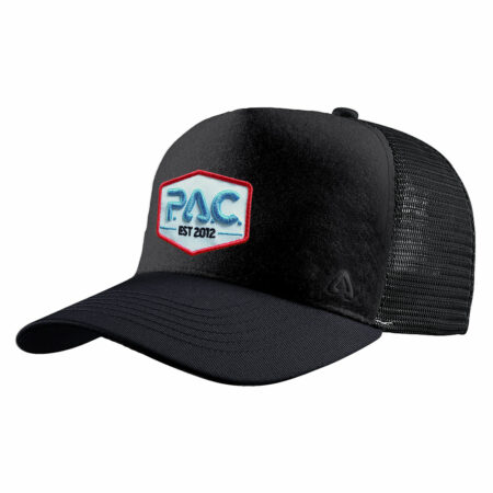 P.A.C. Kids DIY Trucker Cap ReadyToWear Black Est. 2012