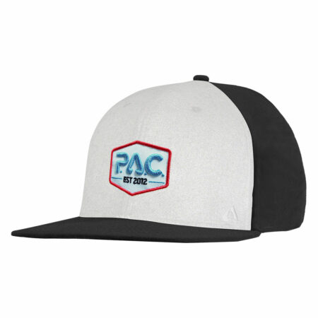 P.A.C. DIY Snapback Cap ReadyToWear Black/White Est. 2012