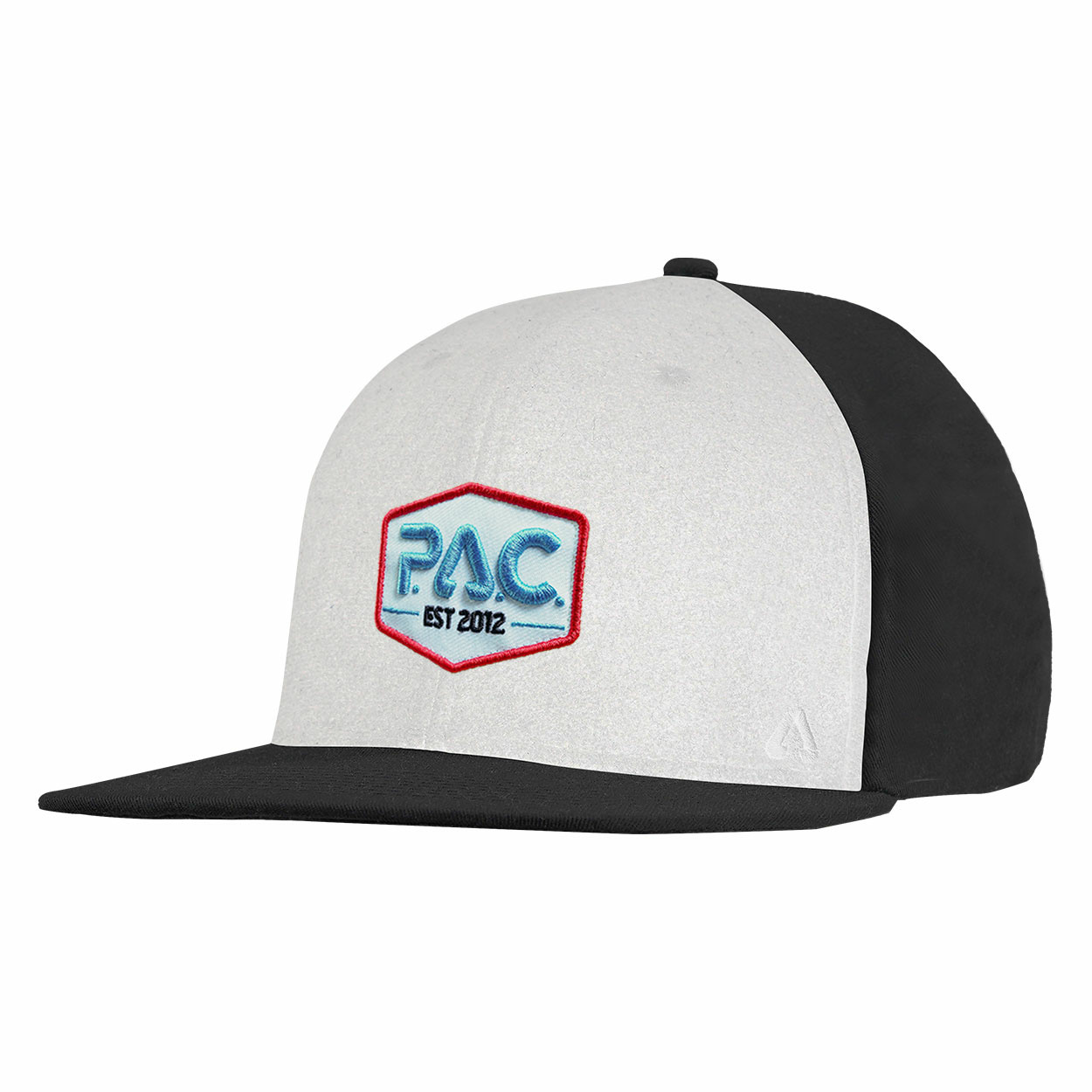 P.A.C. DIY Snapback Cap ReadyToWear Black/White Est. 2012